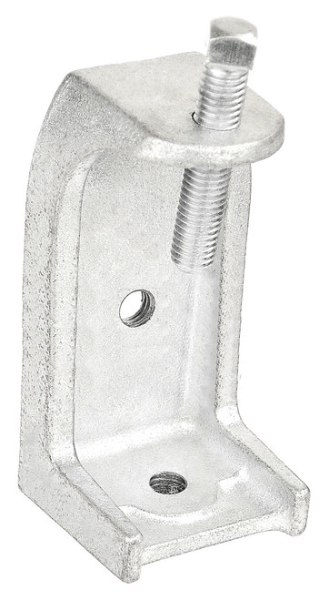 Southwire MBC-1213WM Malleable Iron Beam Clamp With Extra Wide 3-1/8" Jaw Opening And 1/2-13 Threaded Holes