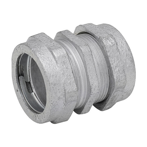 Southwire MNT-2762 1" Rigid Compression Couplings, No Thread - Malleable Iron