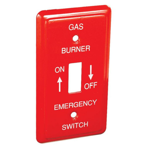Southwire BP-19350 One Gang Emergency On/Off Toggle Switch Cover for Gas Powered Applications