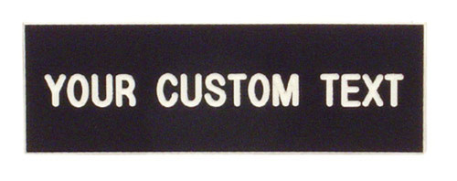 Southwire TAG-13BW Engraved Control Panel Nameplates