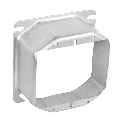 Southwire 52C25 4" Square Two Gang Device Ring - 2" Raised