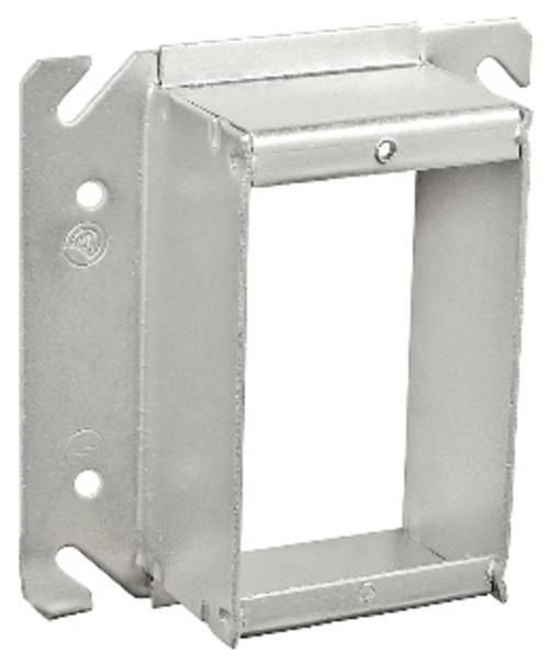 Southwire 52C15SQ 4" Square One Gang Device Tile Ring - 1" Raised