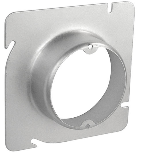Southwire 72C3-1-1/4 4-11/16" Square To 3-1/2" Round Fixture Ring - Raised 1-1/4"