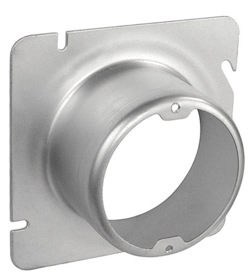 Southwire 72C3-2 4-11/16" Square To 3-1/2" Round Fixture Ring - Raised 2"