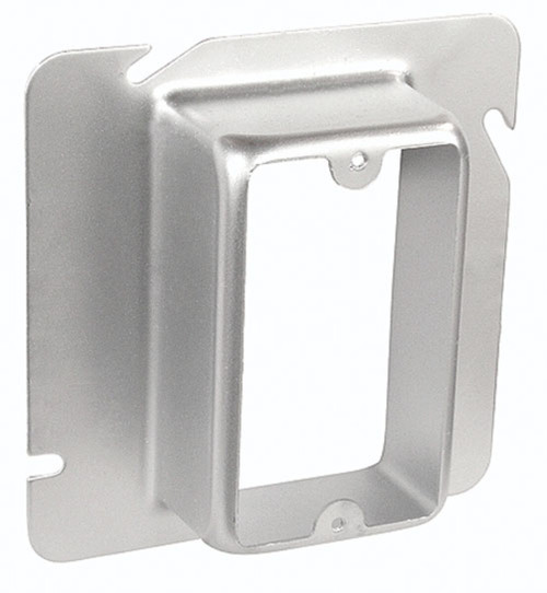 Southwire 72C22 4-11/16" Square One Gang Device Ring - 1-1/2" Raised