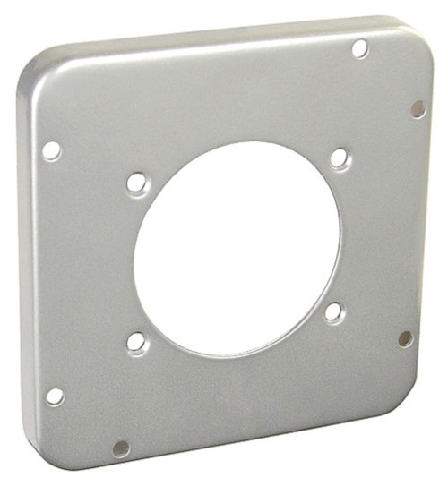 Southwire 72C50 4-11/16" Square Industrial Surface Cover, 1/2" Raised - 2.441" Dia.