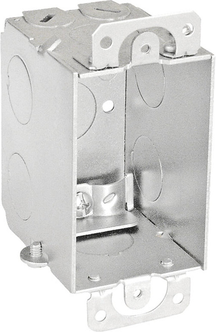Southwire G601-R 3" X 2" Switch Box, 2-1/2" Deep - Gangable, W/ Romex Clamps