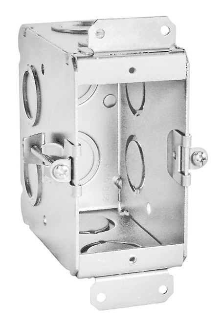 Southwire TB-135-OW 3" X 2" Cut In Switch Box, 3-1/2" Deep - Non-Gangable, W/ Conduit KO's