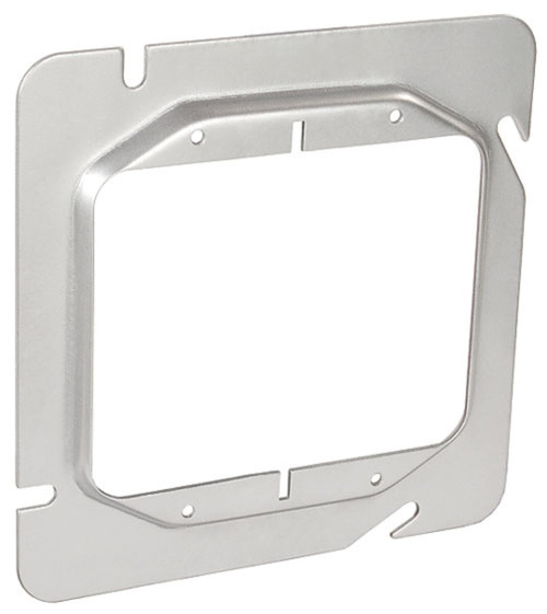 Southwire 72C20 4-11/16" Square Two Gang Device Ring - 1/4" Raised