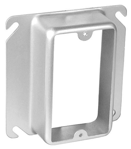 Southwire 52C16 4" Square One Gang Device Ring - 1-1/4" Raised