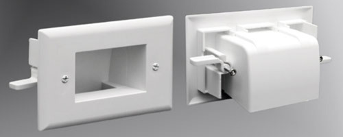 Southwire LVP1DH One Gang Extra Wide Nose Plate