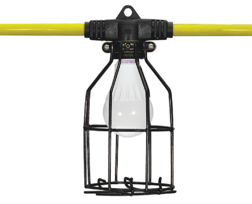 Southwire 121050 Hang-A-Light 12/3 50 Ft. Metal Cage LED String Light