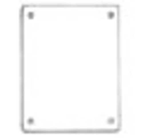 Carlon JP1210P 10.75 X 8.87 PVC Back Panel