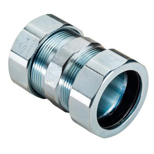 Topaz Lighting 253SRT 1Ó Rigid Raintight Coupling, Compression Type, Steel