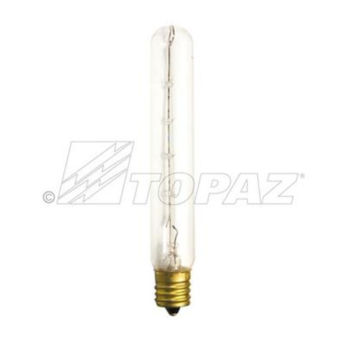 Topaz Lighting 25T6.5N-51 25W Clear T6.5 Exit Sign Lamp 130V