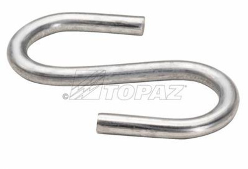 Topaz Lighting 300B 10 Gauge Zinc Plated Steel S Hooks