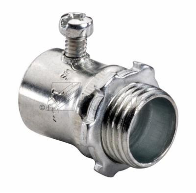 Topaz Lighting 631S 1/2" Steel Set Screw Type Connector