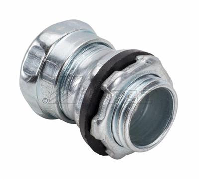 Topaz Lighting 654SRT 1-1/4" Steel Raintight Compression Type Connector