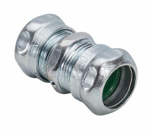 Topaz Lighting 662SRT 3/4" Steel Compression Type Raintight Coupling