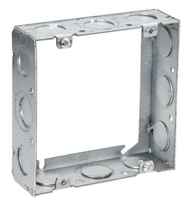 Topaz Lighting B7451 4-11/16" SQ BOX EXT 1-1/2" DP 1/2"& 3/4" KO-20PK