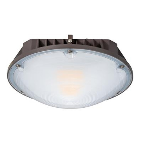 Topaz Lighting CPR-60WPCTS-BZ Power & CCT Selectable Round Canopy - Bronze