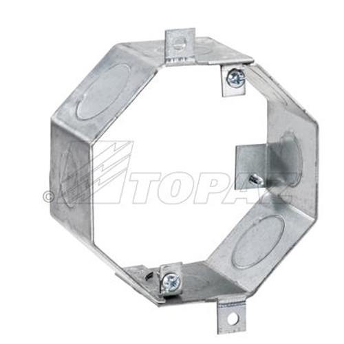 Topaz Lighting CR270 4" Octagon Concrete Ring - 2" Depth