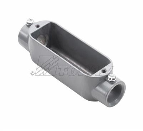 Topaz Lighting EC2 3/4" Set Screw C Type EMT Conduit Body