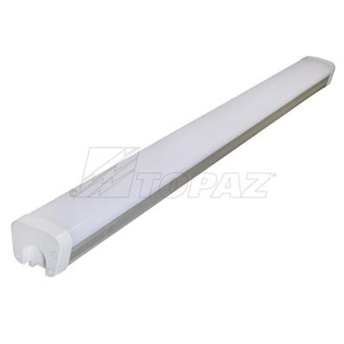 Topaz Lighting F-VT4/50W/40K-86 Tri-Proof Vapor Tight Luminaire, 4 ft Fixture, 4000K Topaz Lighting F-VT4/50W/40K-86 Tri-Proof Vapor Tight Luminaire, 4 ft Fixture, 4000K