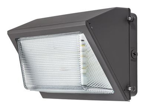 Topaz Lighting F-WP-100W/50K/BZ/HE 100W Traditional Wall Pack, Semi-Cutoff -Bronze, 5000K