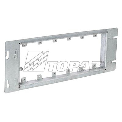 Topaz Lighting GBDC26 6 GANG MULTI DEVICE RING 3/4" RAISED-10PK