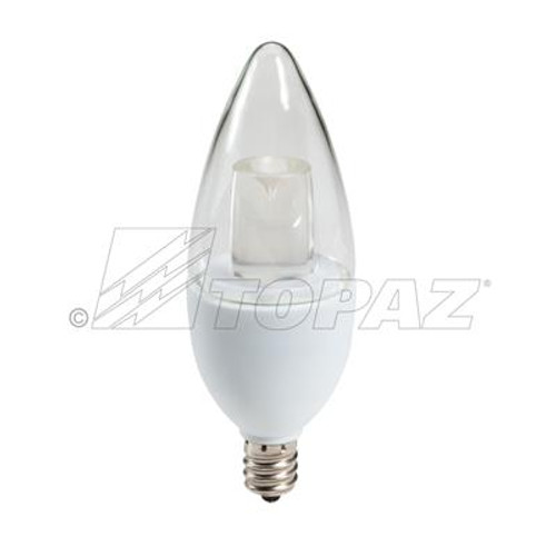 Topaz Lighting LCTC/5/830/D-33C LED 4.7W Blunt Tip Candelabras 3000K