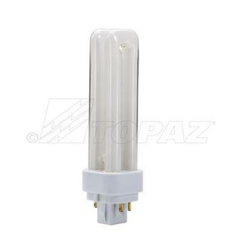 PLC13/E/30-39 Topaz Lighting PLC13/E/30-39 13W Compact Fluorescent Quad Tube 4-Pin G24q-1 Base