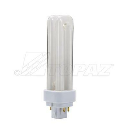 PLC13/E/65-39 Topaz Lighting PLC13/E/65-39 13W Compact Fluorescent Quad Tube 4-Pin G24q-1 Base