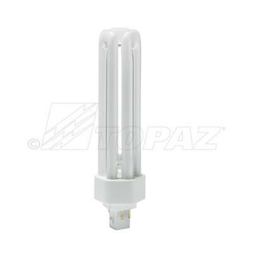 PLT26/E/35-39 Topaz Lighting PLT26/E/35-39 26W Compact Fluorescent Triple Tube GX24q-3 Base 3500K