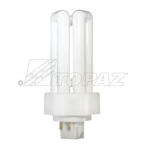 PLT42/E/41-39 Topaz Lighting PLT42/E/41-39 42W Compact Fluorescent Triple Tube GX24q-4 Base 4100K