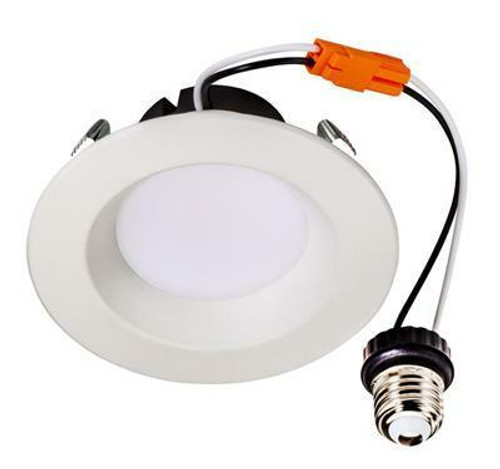 RTL/420WH/6W/D-46 Topaz Lighting RTL/420WH/6W/D-46 Performance Smooth Trim 4 LED Recessed Downlights, 2700K