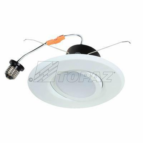 RTL/647WH/90/D-28 Topaz Lighting RTL/647WH/90/D-28 LED 5/6 Gimbal Retrofit Unit - 4000K