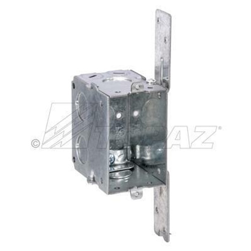 SBG564 Topaz Lighting SBG564 3 X 2 Gangable Switch Boxes 2-3/4 Deep 1/2 KO with NM Clamps