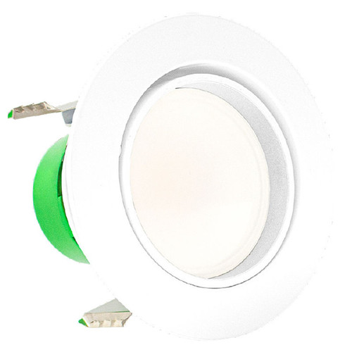 Westgate RDPF4-ADJ-MCT5 4In 10W Adjustable Baffle Composite Recessed Trim 5CCT 27/30/35/40/50K | Westgate at lightingandsupplies.com