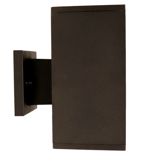 Westgate WMCS5-DL-MCT-BR-DD 5In Sq Wall Cyl. Down Light 20W 30K/40K/50K Dual Dim. - Bronze | Westgate at lightingandsupplies.com