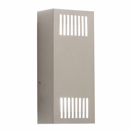 Westgate CRES-52-SIL Small Crest Wall Sconce, Grille, Silver | Westgate at lightingandsupplies.com