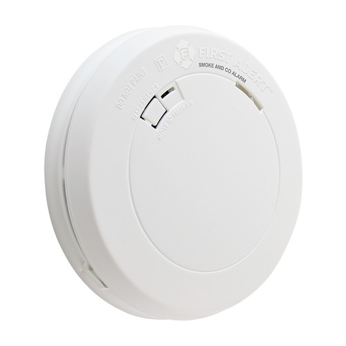PRC710B BRK Electronics PRC710B Low Profile 10 Year Tamperproof Sealed Lithium Photoelectric Smoke and CO Combo Alarm