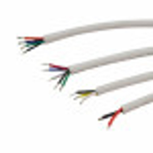 Diode LED DI-PVC2464-DL39-EXT-M-M-W Male DC (2.1mm) to Male DC (2.1mm) Extension Cable, White, 1m, 20AWG UL2464 Wire, Single