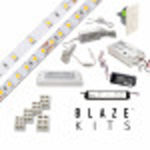 Diode LED DI-KIT-12V-BC2PG60-3000 BLAZE 200 LED Tape Light, 12V, 3000K, 16.4 ft. Spool with Plug-In Adapter