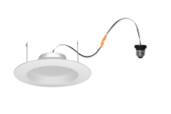 LEDRT56/R3A700UD/930 - EMBB Ready Downlights 61447 - Sylvania