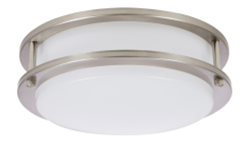 Sylvania LEDFLUSHRND11IN16DIM840WH Surface Mount 74306