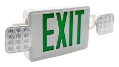 EXITCOMBO1A/RDVTHS/U/WH/EM - Exit Signs 60759 - Sylvania