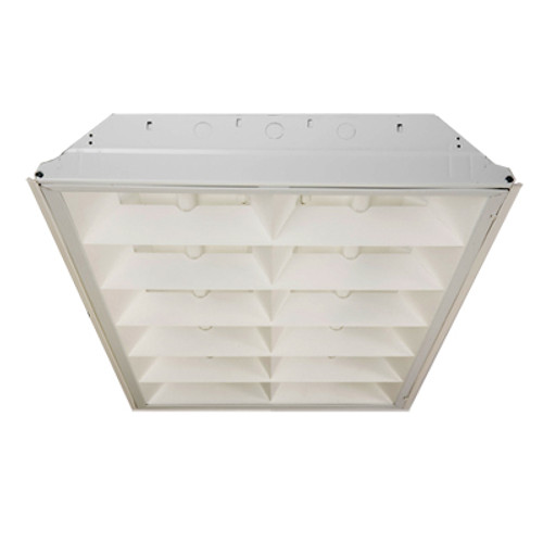 Lithonia Lighting 47217 High Performance Energy-Saving T8 Louvered (Discontinued) 2ES8P