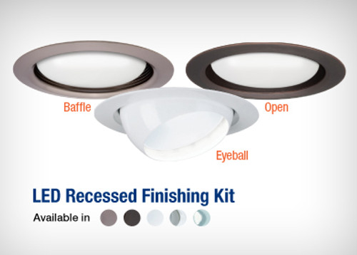 Lithonia Lighting 261406 LED Recessed Finishing Kit LK5 5" LED Recessed Finishing Kit