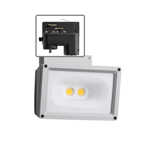 Juno 658087 Trac-Master¨ Wall Wash, Flood LED Trac Head with TEK Adapter T258L TEK Trac Head